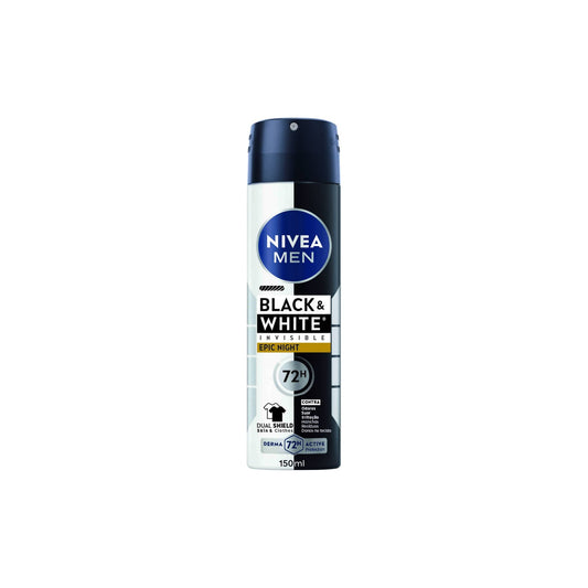 Nivea Men Black & White Epic Night Spray 150 ml