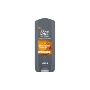 Gel de Banho Dove Men+Care Sandalwood & Vanilla 420 g 400 ml