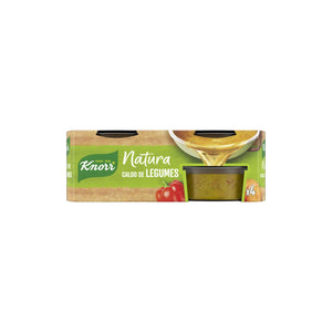 Caldo de Legumes Natura Sem Glúten Knorr 112 g 4 un