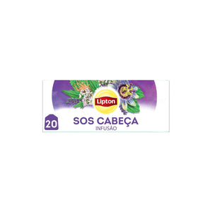 Infusão Lipton SOS Cabeça 26 g 20 un