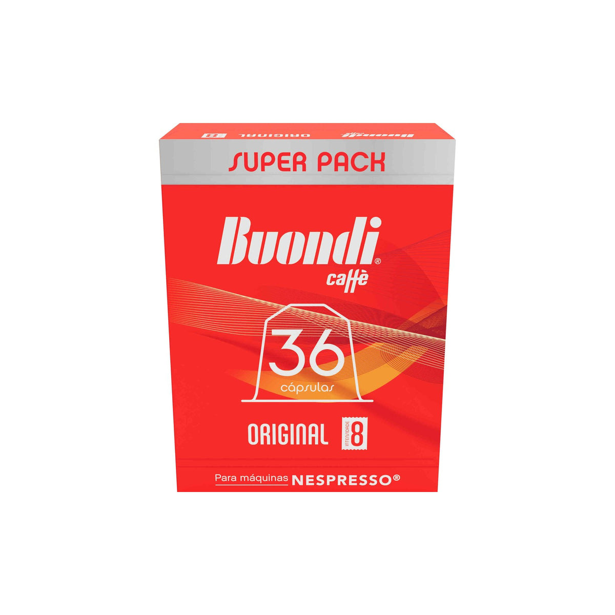 Buondi Original Intensidade 8 Cápsulas 36 un