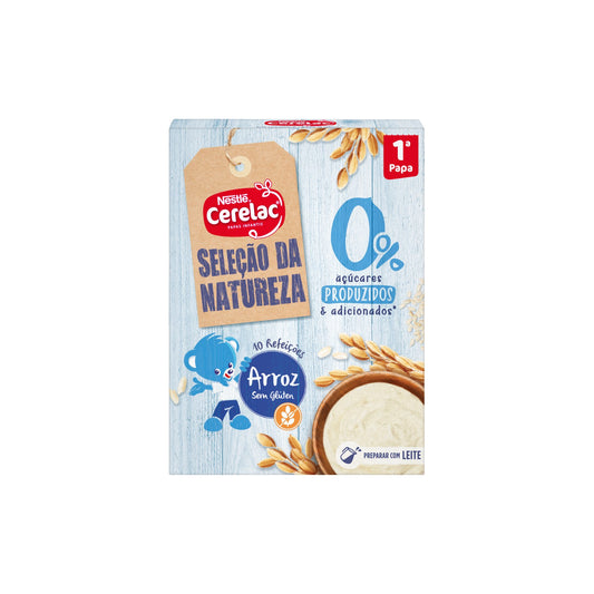 Cerelac Seleção da Natureza Arroz Não Láctea 180 g