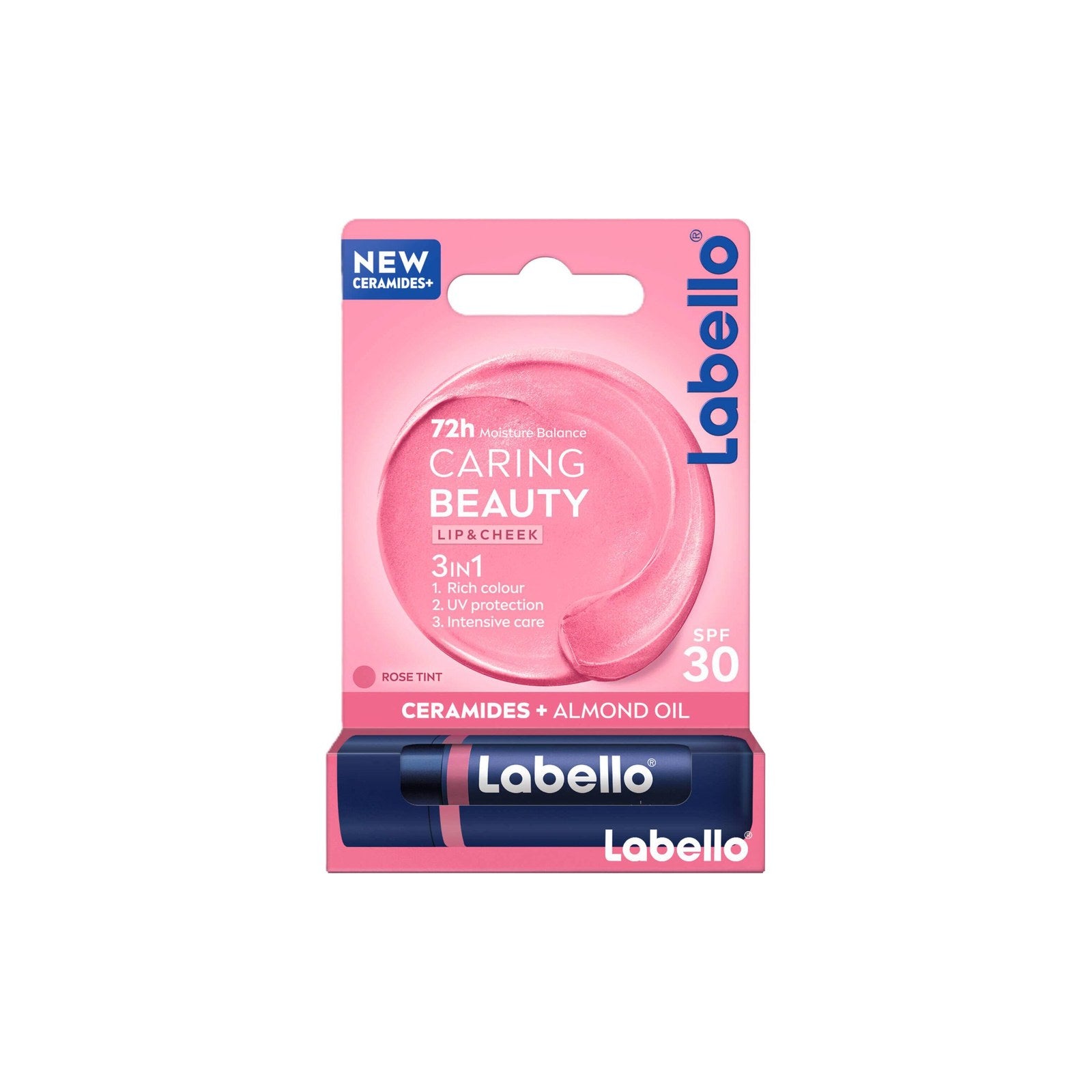 Labello Caring Beauty Lip & Cheek Rose 1 un