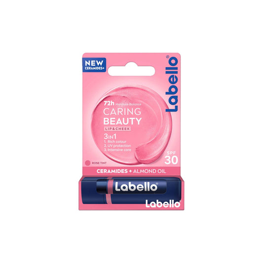 Labello Caring Beauty Lip & Cheek Rose 1 un