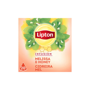 Infusão de Cidreira e Mel Lipton Saquetas 30 g 20 un