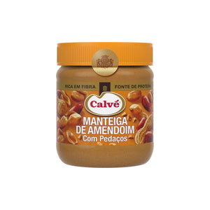 Manteiga de Amendoim com Pedaços Calvé 350 g