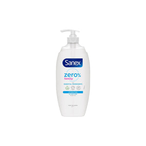 Sanex Zero% Family Gel de Banho com Doseador 750 ml