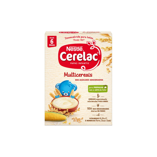 Cerelac Multicereais Não Láctea +6M 250 g