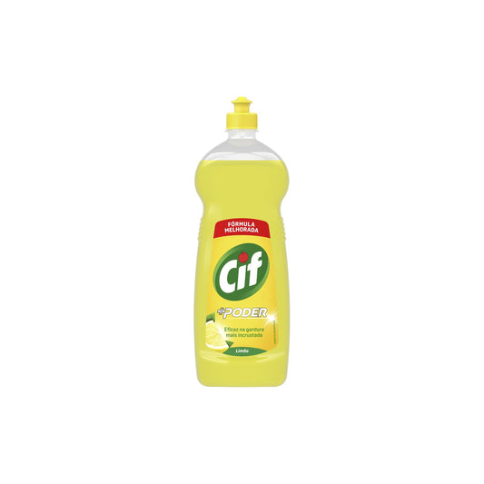 Detergente Manual de Loiça Cif +Poder Limão 1,021 kg 1 L