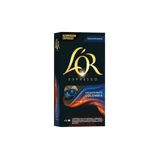 L'Or Cápsulas Descafeinado Colombia 10 un