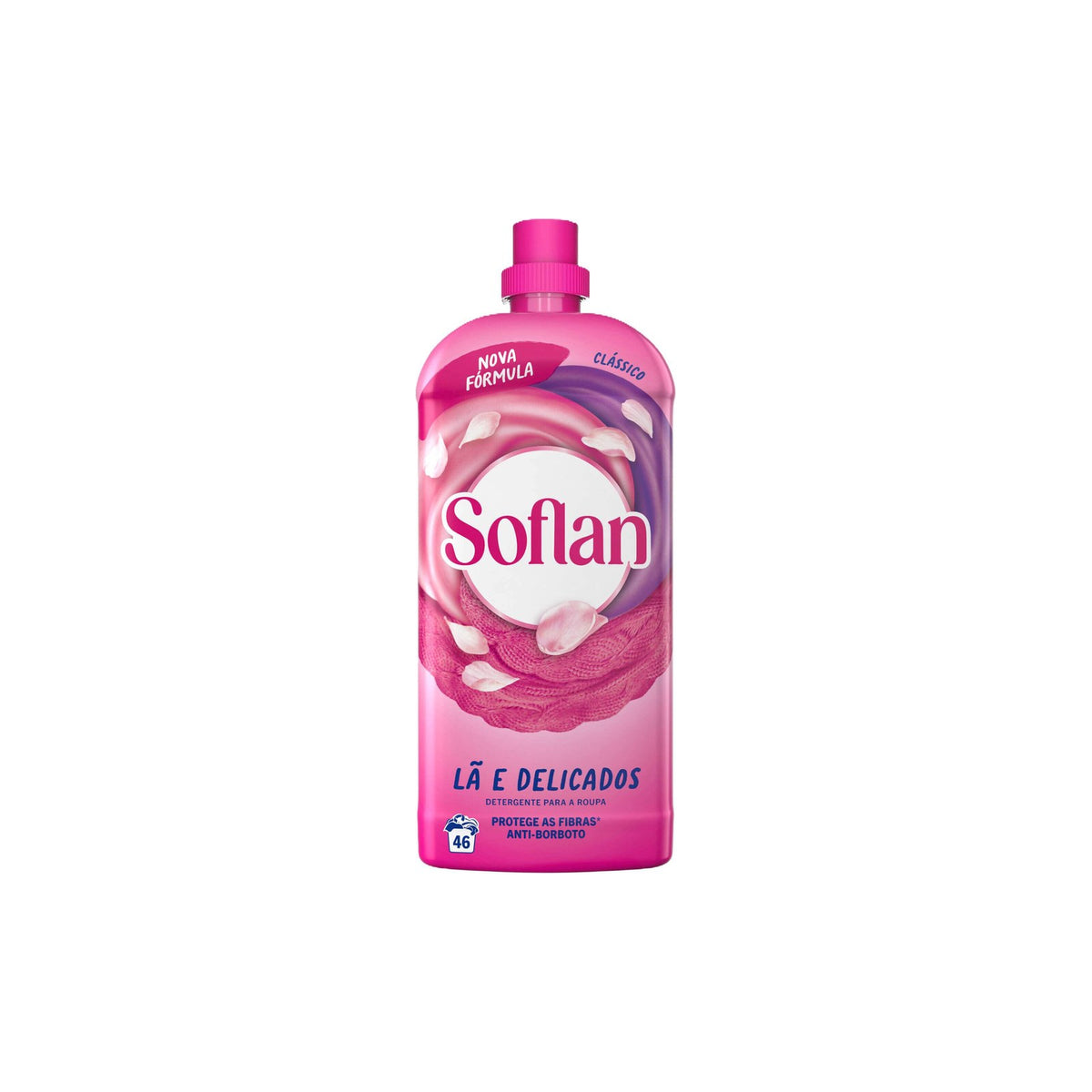 Soflan Clássico Detergente Líquido Máquina
