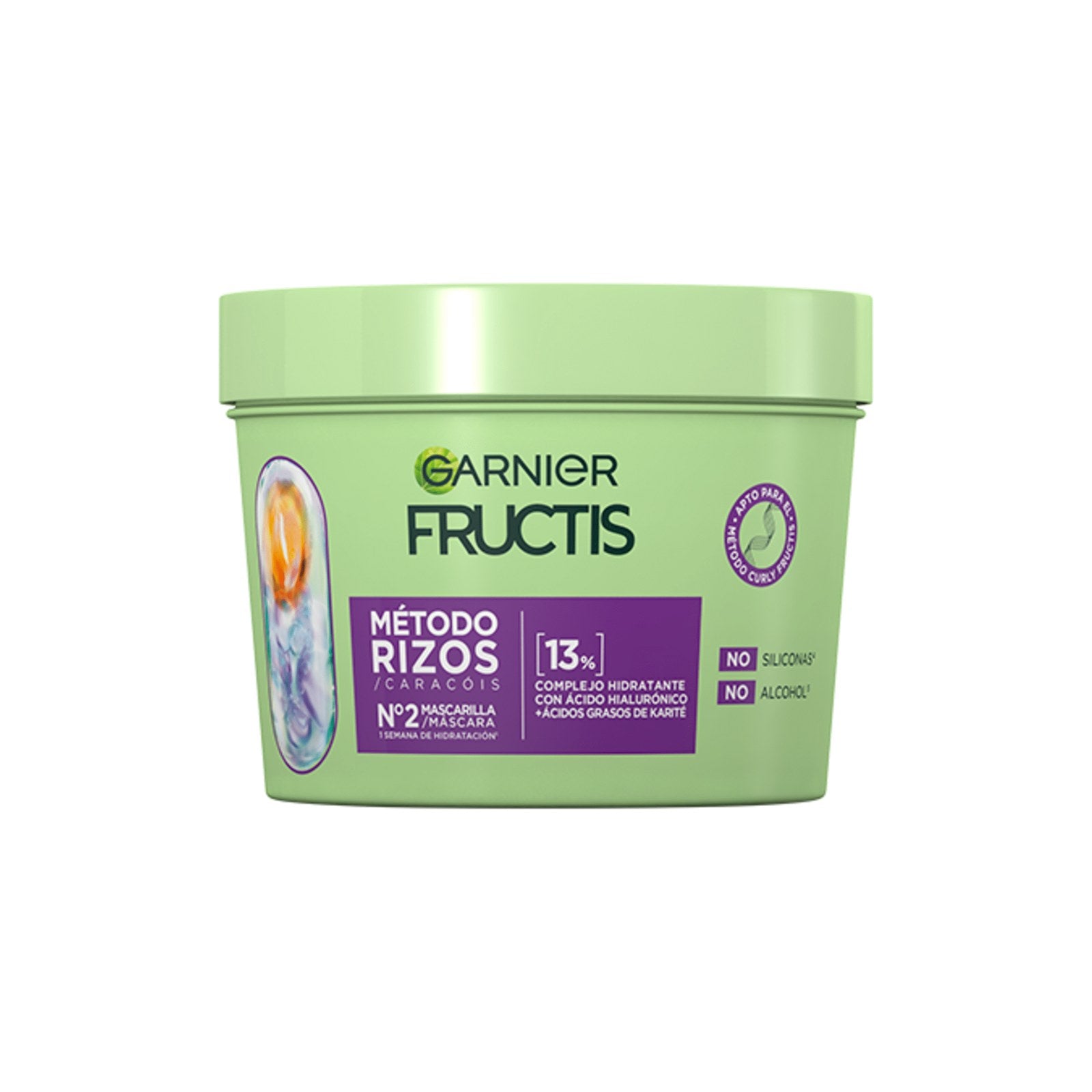 Garnier Fructis Método Caracóis Máscara 370 ml