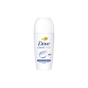 Desodorizante Roll-On Dove Classic 48h 54 g 50 ml