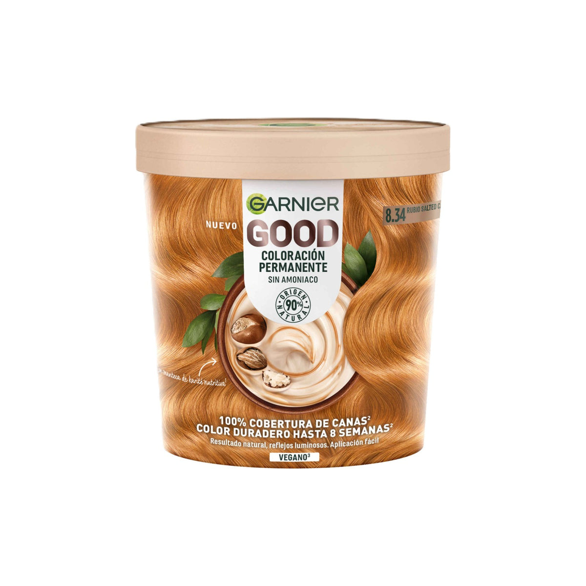 Garnier Good Coloração Permanente Louro Caramelo 8.34 1 un