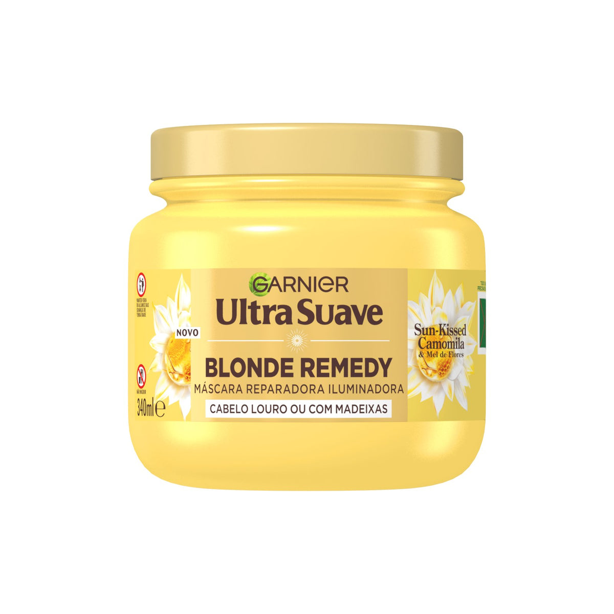 Garnier Ultra Suave Máscara Camomila 340 ml