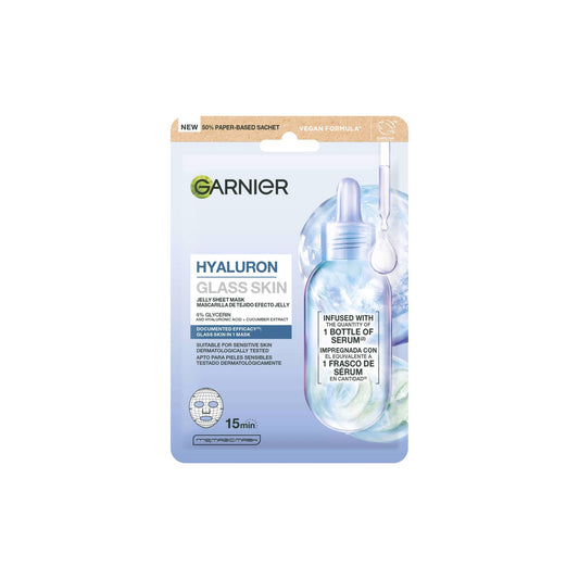 Garnier Hyaluron Glass Skin Máscara de Tecido 28 g