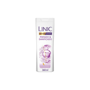Champô Anticaspa Linic Cabelo Pintado e Danificado 369 g 360 ml