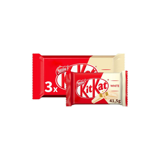 Kit Kat KitKat Chocolate Branco 3x41, 124,5 g