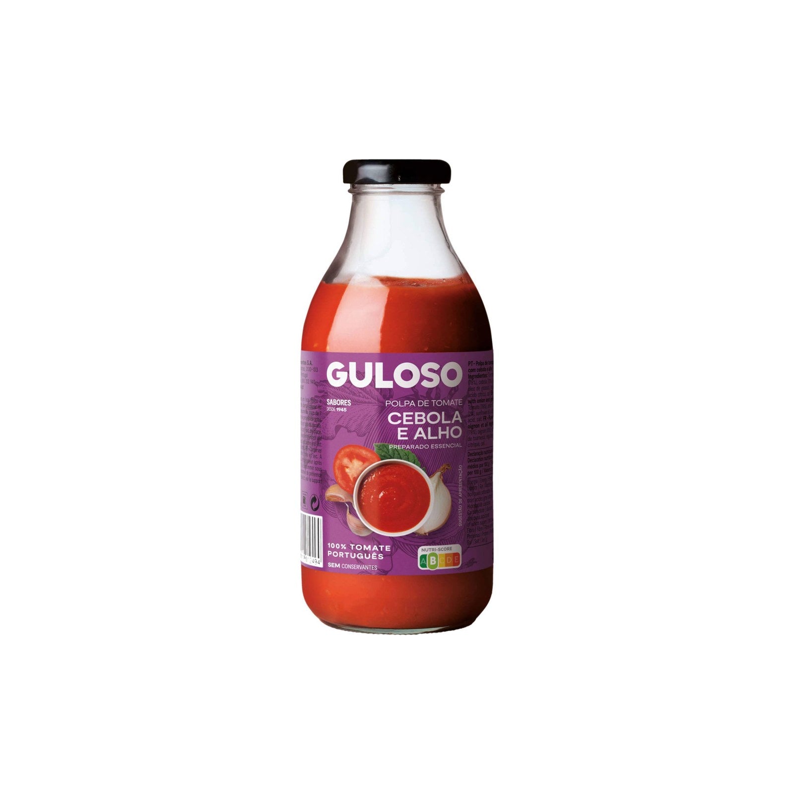 Guloso Polpa de Tomate com Cebola e Alho 500 g
