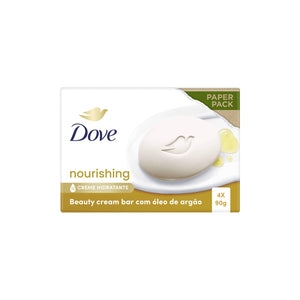 Sabonete Sólido Hidratante Dove Óleo de Argão 360 g 4x90 g