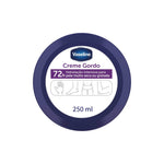 Creme Gordo Hidratação Intensiva 72h Vaseline 250 ml
