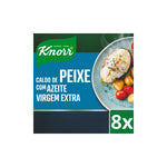 Caldo de Peixe em Cubos com Azeite Knorr 80 g 8 un