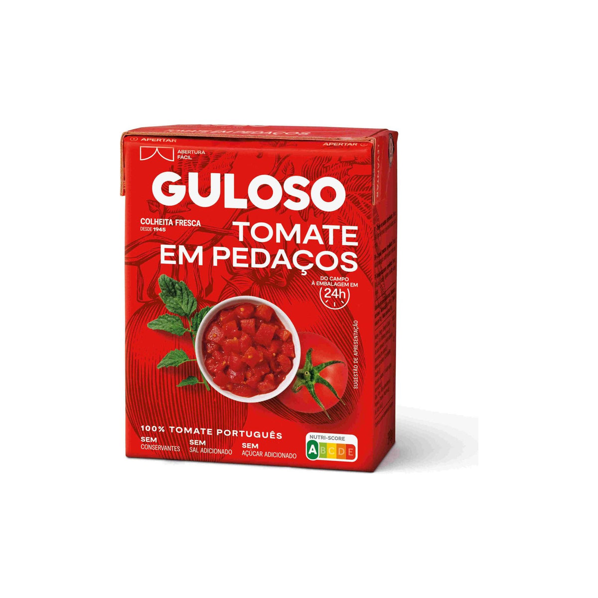 Guloso Tomate Pelado em Pedaços 390 g
