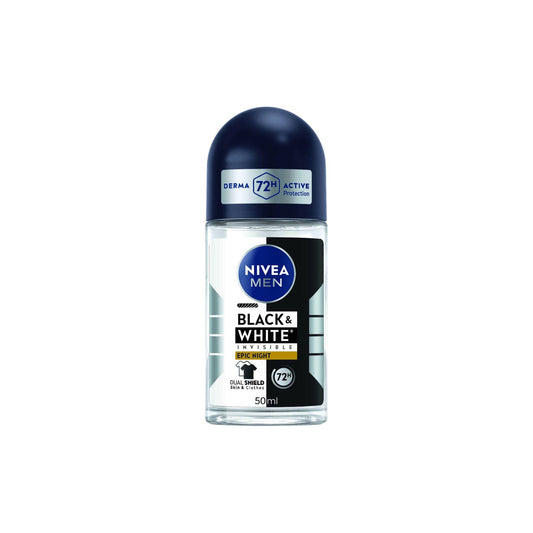 Nivea Men Black & White Epic Night Roll-On 50 ml