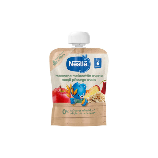 Nestlé Maçã Pêssego e Aveia +6M 90 g