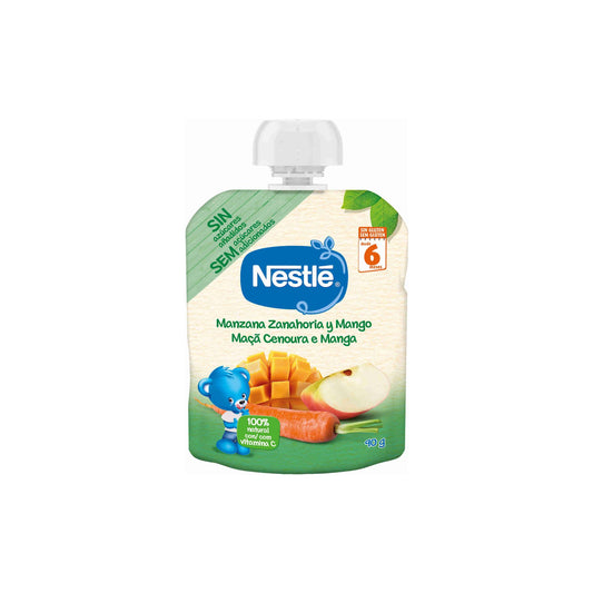 Nestlé Maçã Cenoura e Manga +6M 90 g