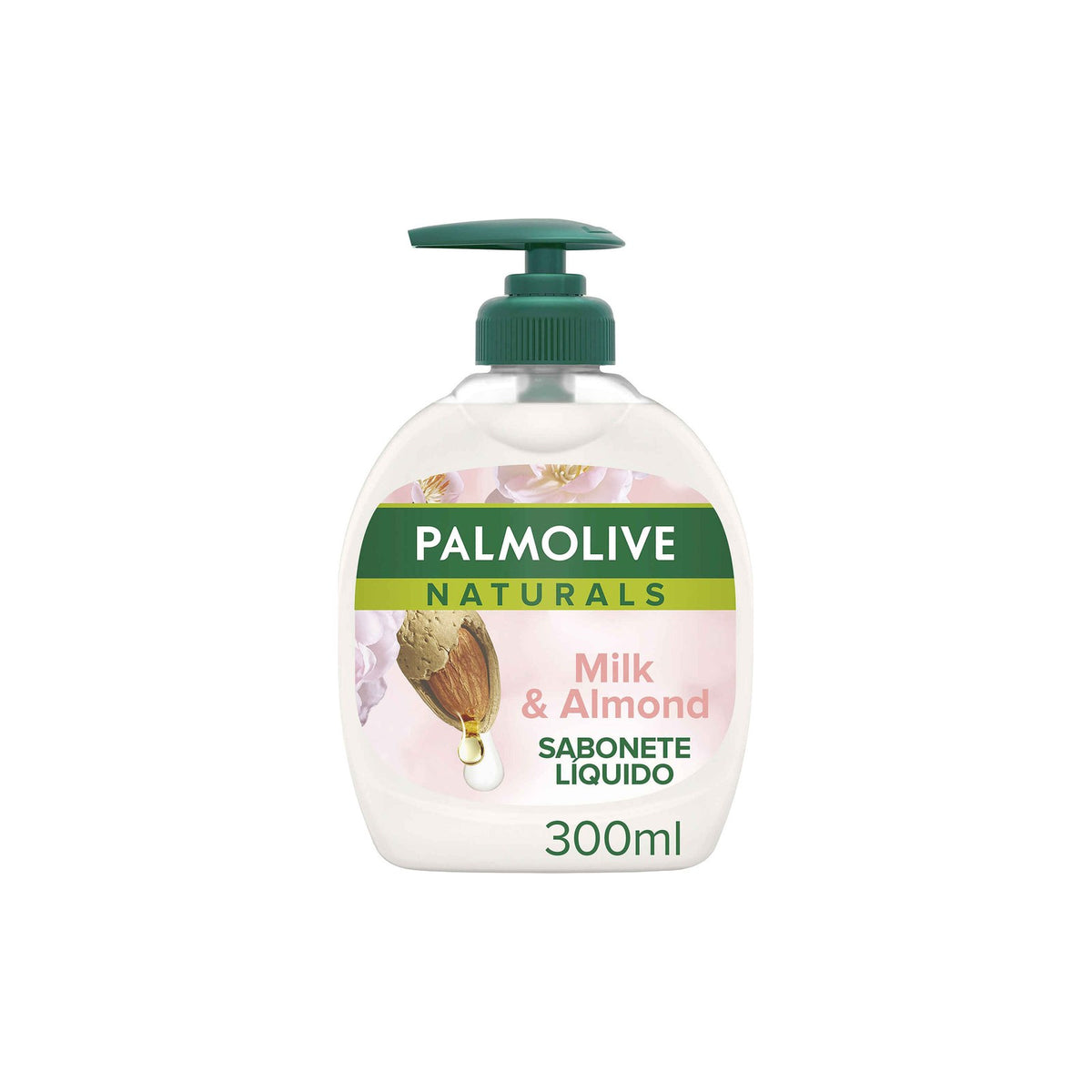 Palmolive Naturals Leite e Amêndoa Sabonete Líquido 300 ml