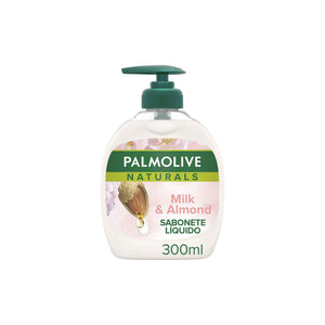 Palmolive Naturals Leite e Amêndoa Sabonete Líquido 300 ml