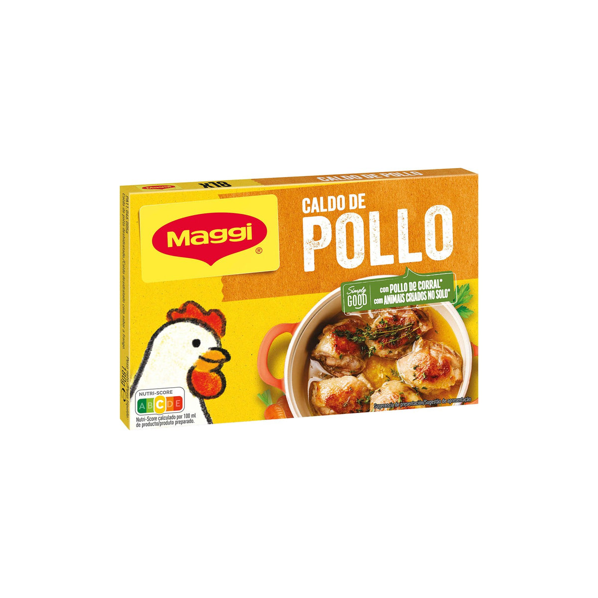 Maggi Caldo de Galinha Cubos 180 g