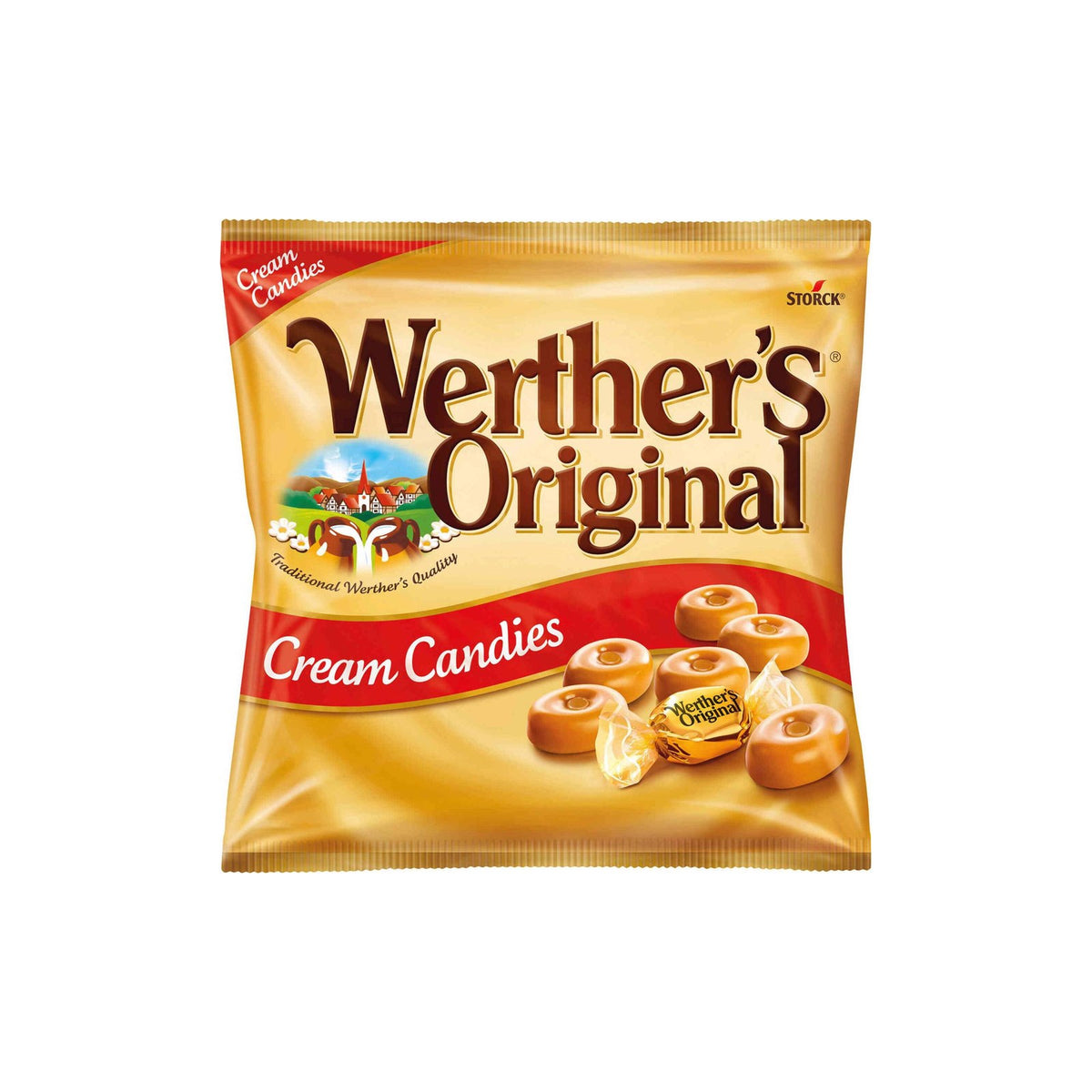 Werther'S Original Caramelos de Manteiga e Nata 135 g