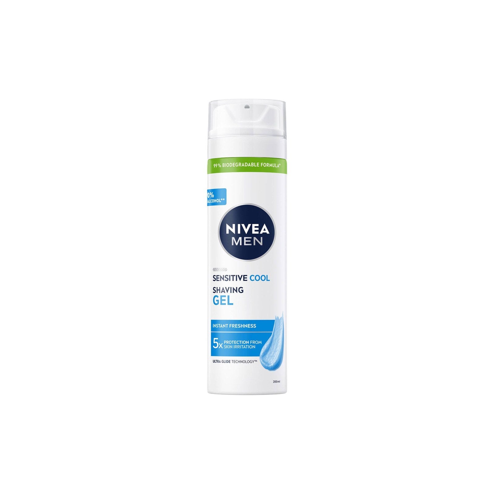 Nivea Men Gel de Barbear Sensitive Cool 200 ml