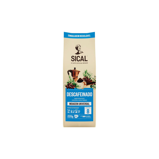Sical Descafeinado Moagem Universal 220 g