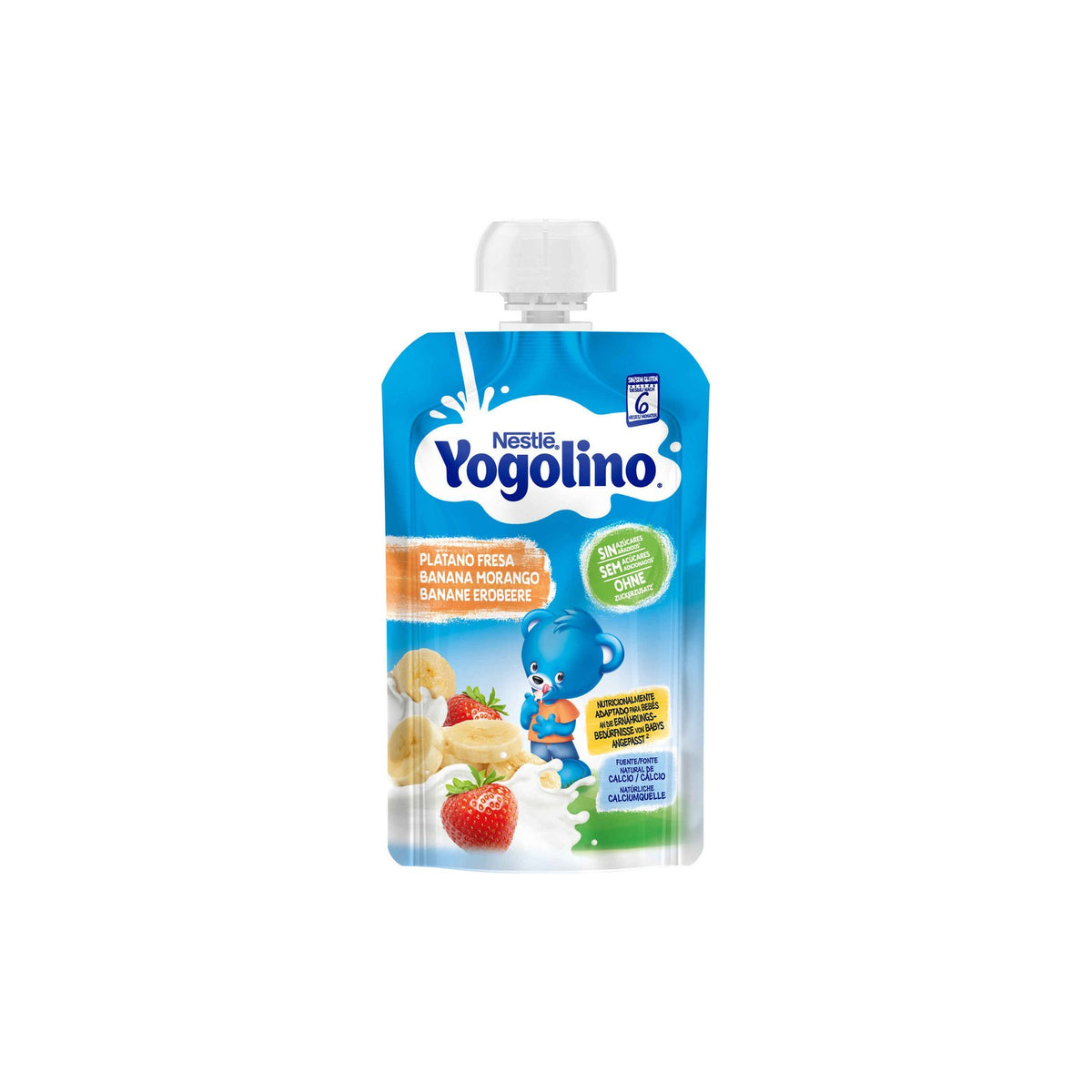 Yogolino Banana e Morango +6M 100 g