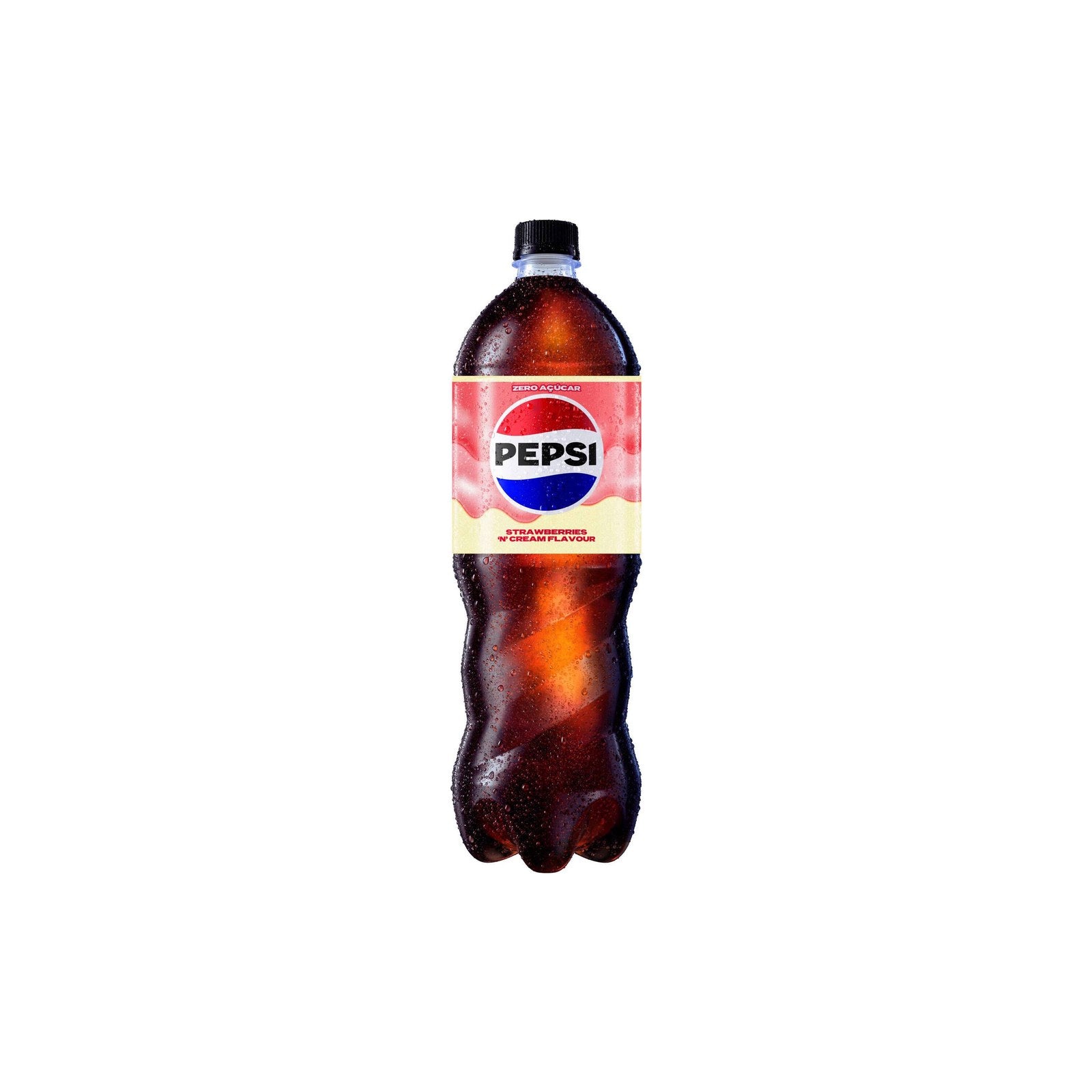 Refrigerante Pepsi Strawberries 'N' Cream Zero 1 L