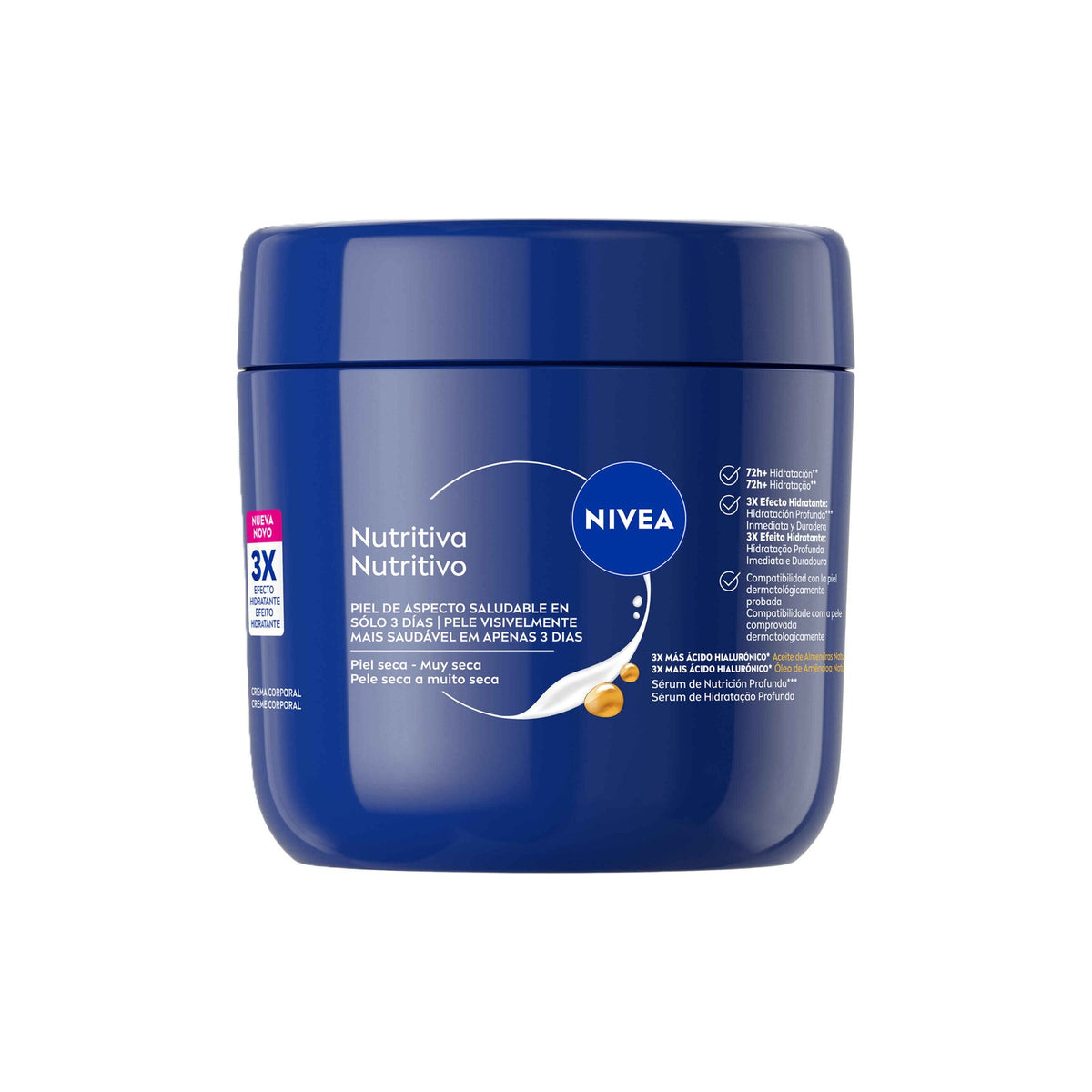 Nivea Body Milk Nutritivo 400 ml