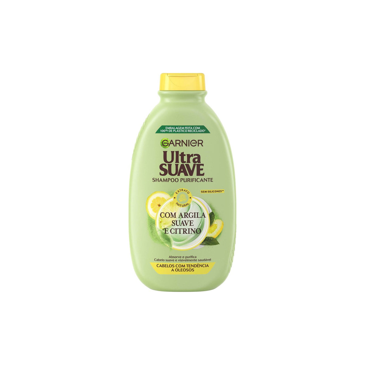 Garnier Ultra Suave Champô Argila e Limão 400 ml