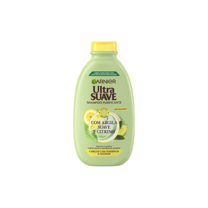 Garnier Ultra Suave Champô Argila e Limão 400 ml