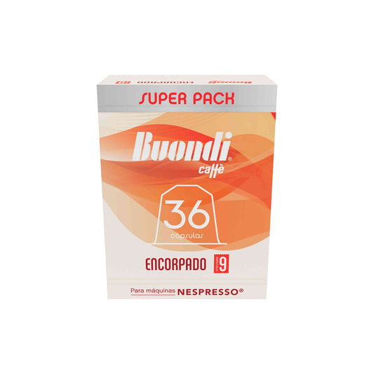 Buondi Cápsulas de Café Encorpado Int 9 36 un