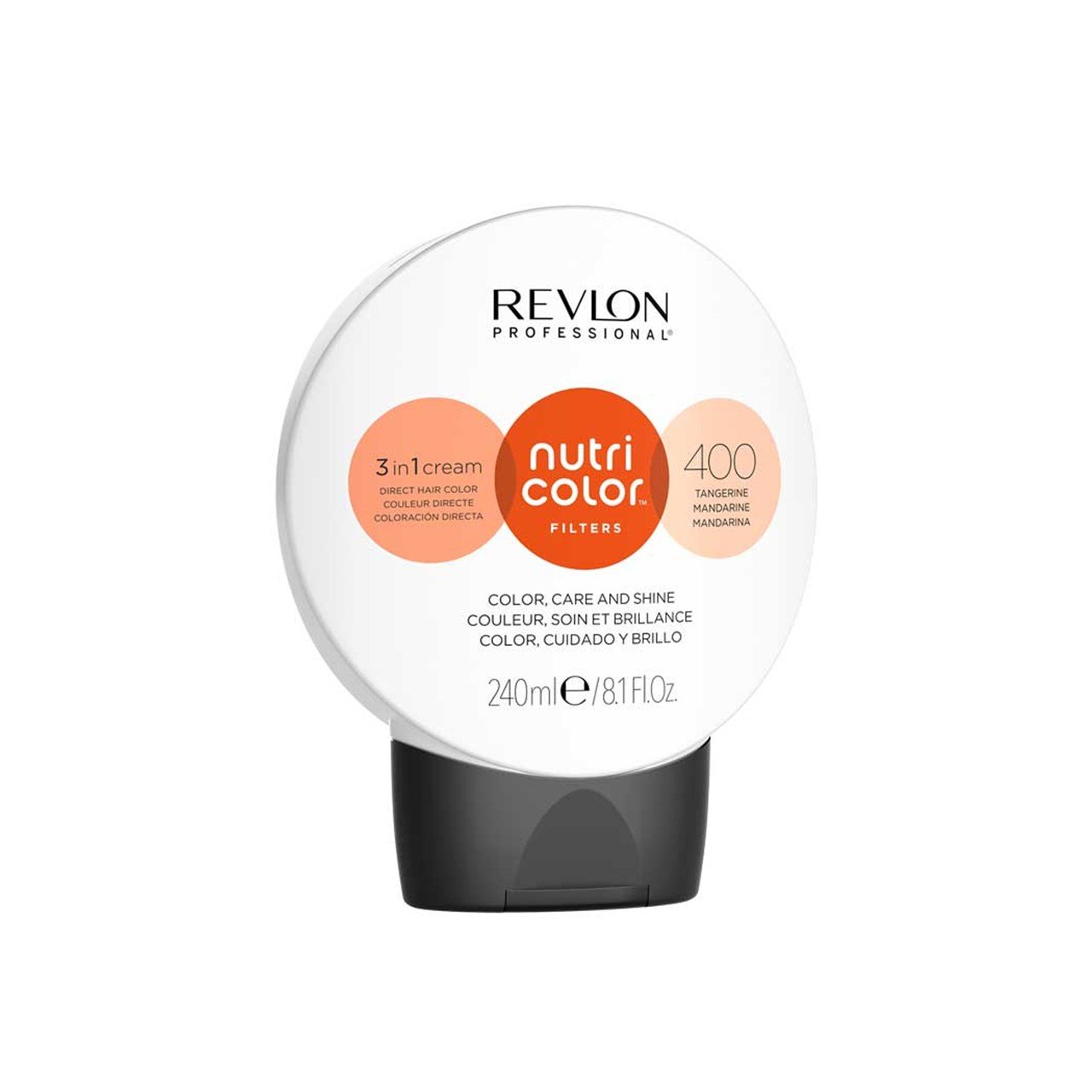 Revlon Professional Nutri Color Filters 3-In-1 Creme tintura para cabelo 400 Tangerine 240ml