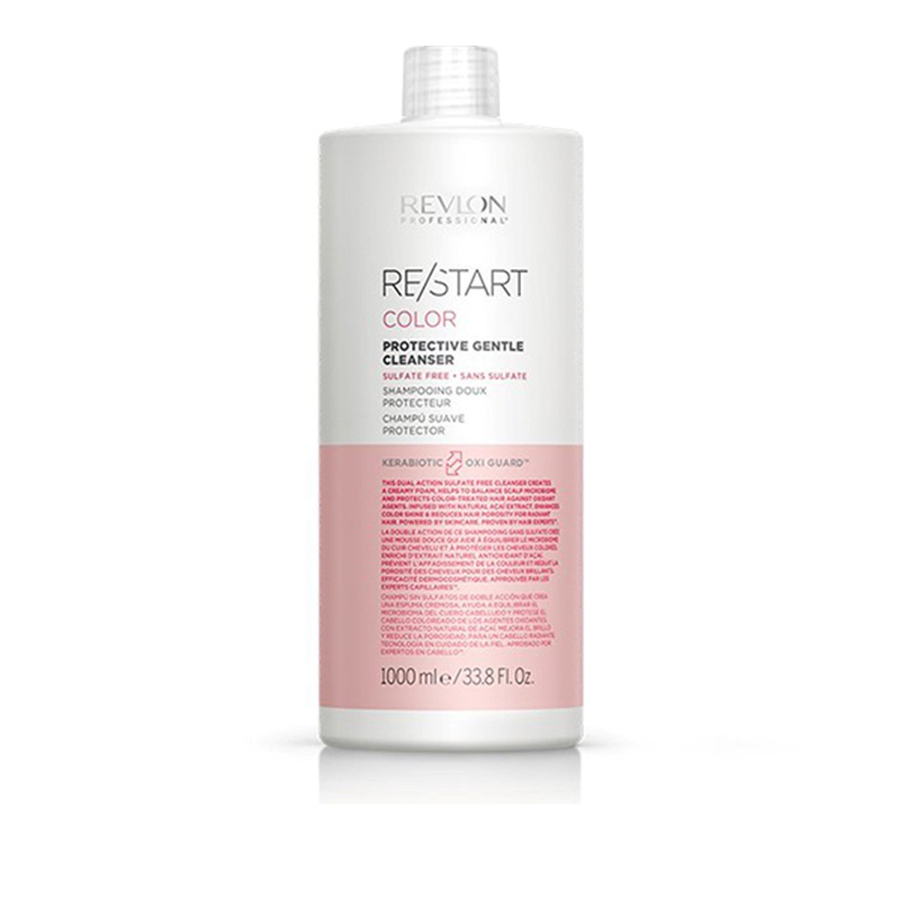 Revlon Professional Re/Start Color Champú Limpiador Suave Protector 1L