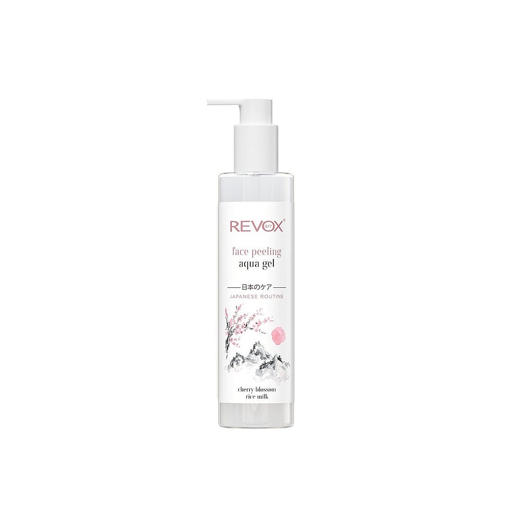Revox B77 Japanese Routine Face Peeling Aqua Gel 250 Ml Gently Exfoliates, Hydrates, And Soothes Your Skin