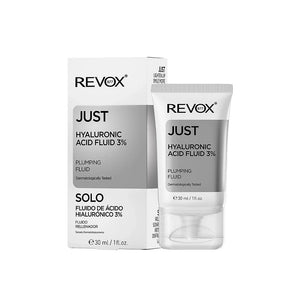 Revox B77 Just Hyaluronic Acid Fluid 3% Hydrates, Plumps, And Smooths Skin