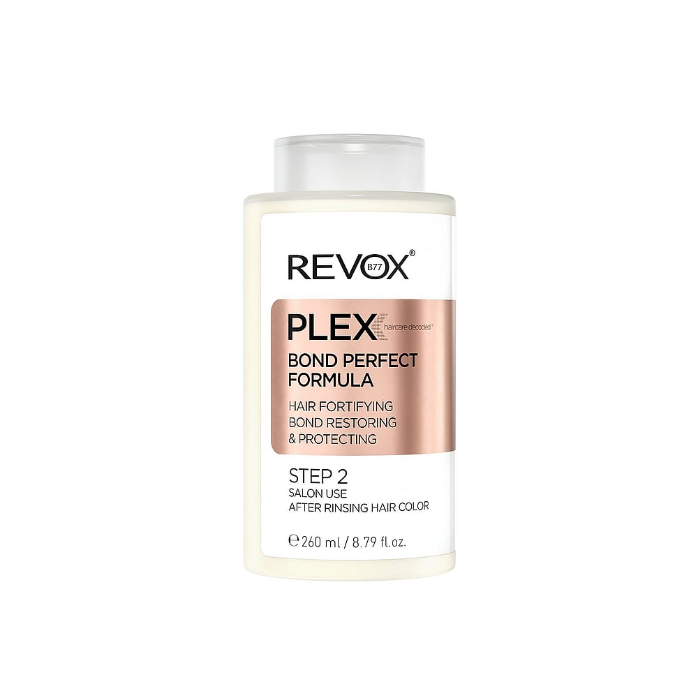 Revox B77 Plex Bond Perfect Formula Step 2 260 Ml Restores And Protects Hair After Chemical Treatments