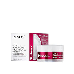 Revox B77 Skintreats Biotic Rebalancing Smoothing Gel 50 Ml Hydrates, Mattifies, And Controls Óleo