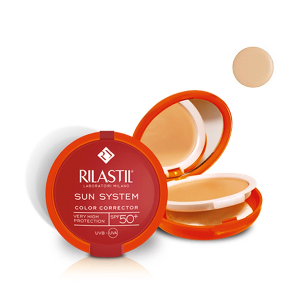Rilastil Sun System Uniforming Compact Creme SPF50+ 01 Beige 10g
