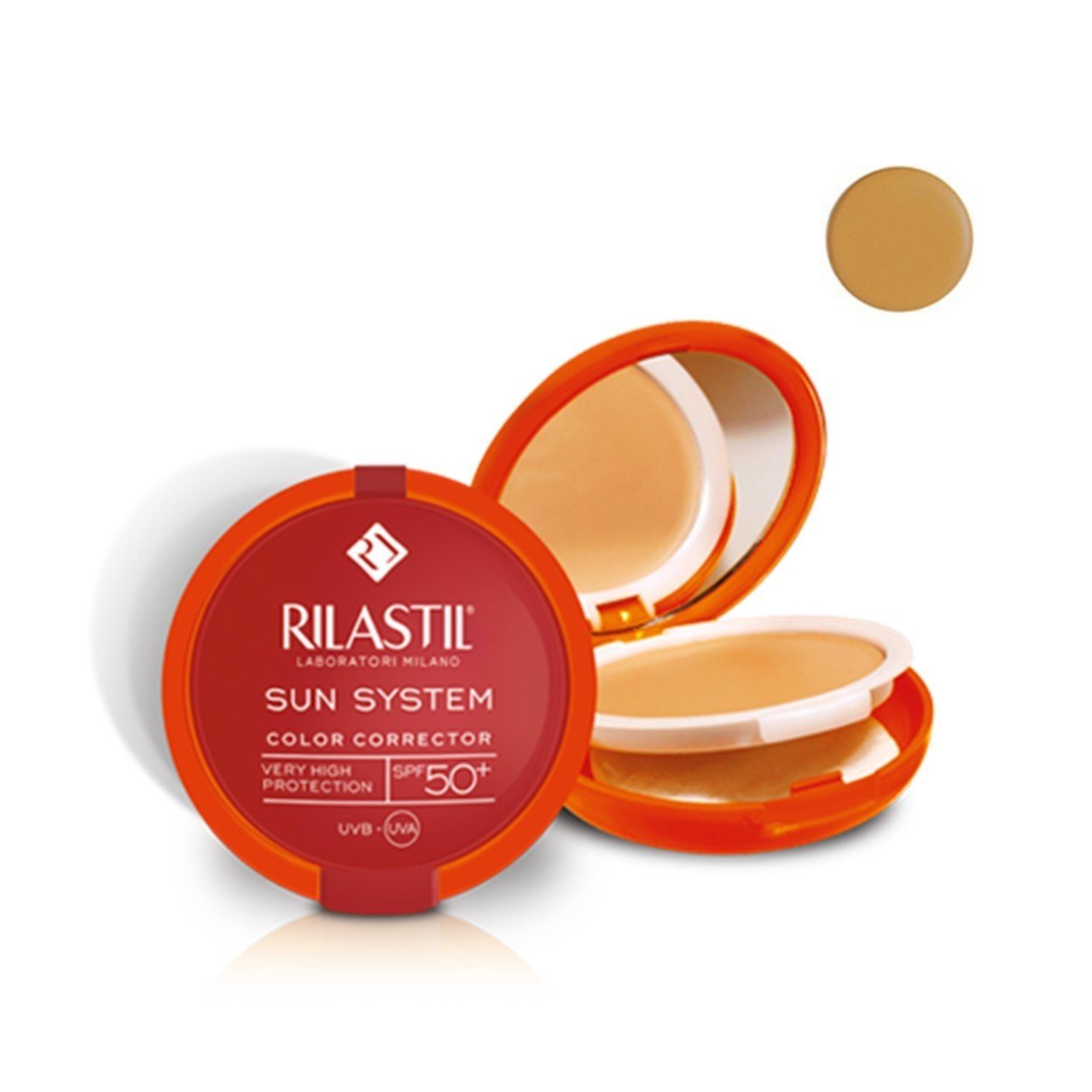 Rilastil Sun System Uniforming Compact Creme SPF50+ 02 Dore 10g